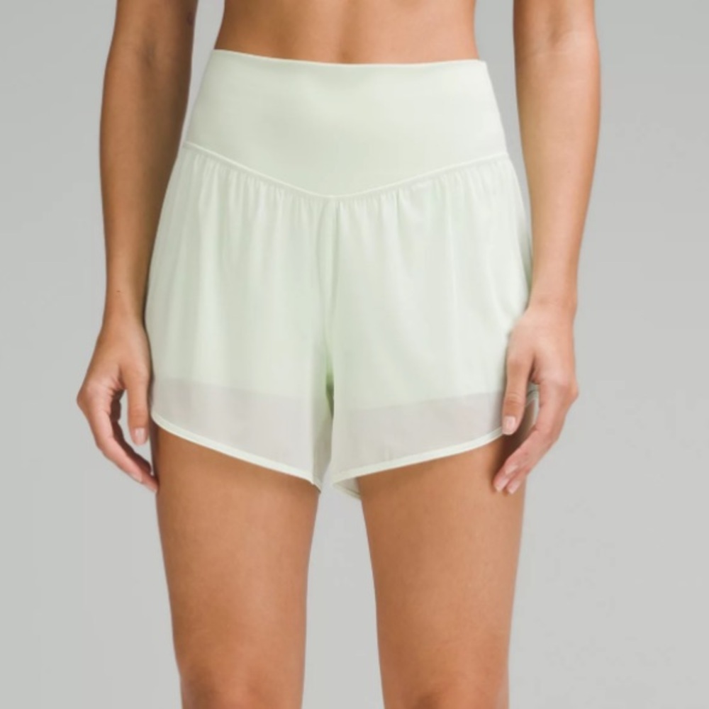 Nulu and Mesh High-Rise Yoga Short 3.5"